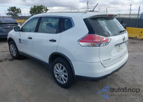 2016 Nissan Rogue S from USA, damaged, VIN KNMAT2MV3GP632389